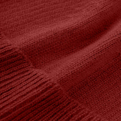 Mütze aus 100 % Baby-Alpakawolle - Rot