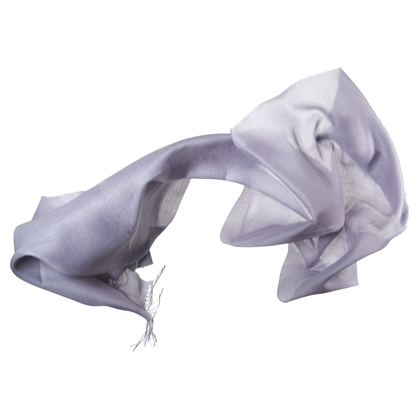 Pashmina 70% Baby-Alpakawolle & 30% Seide Flieder