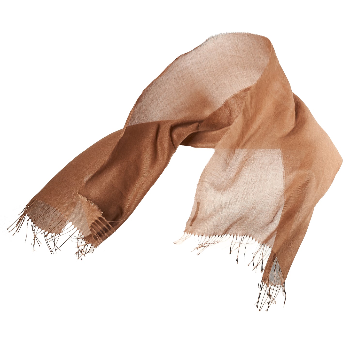 Pashmina 70% Baby-Alpakawolle & 30% Seide Karamell