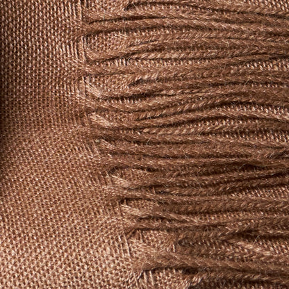 Pashmina 70% Baby-Alpakawolle & 30% Seide Karamell