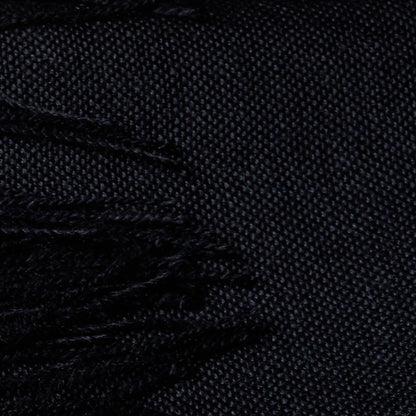 Pashmina 70% Baby-Alpakawolle & 30% Seide Schwarz